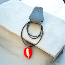 Charger l'image dans la galerie, Collier Éco-Chic en Coton Ciré – Fait Main