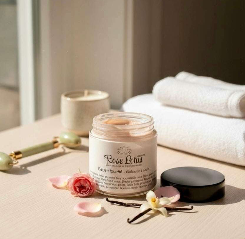 Beurre fouetté - beurre corporel hydratant - crème de corps naturelle