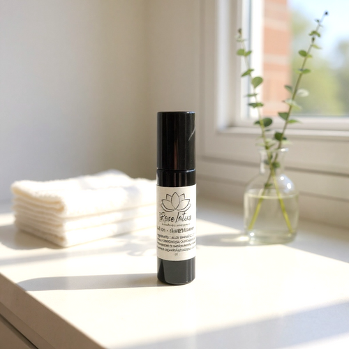 Roll-on maux de tête eucalyptus et menthe poivrée 10 ml pour soulagement naturel et rafraîchissant